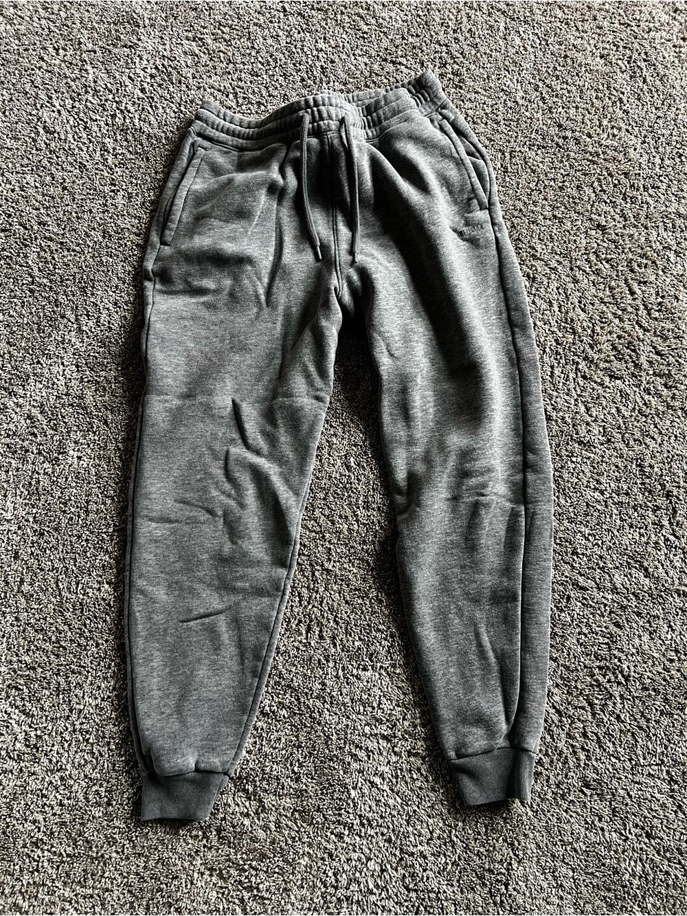 Hollister Dark Gray Fleece Joggers